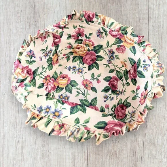 Longaberger 1995 Signed Easter Basket Handwoven Liner Insert Original Paperwork